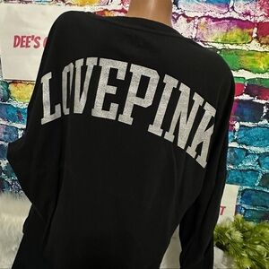PINK VS XL GLITTERY LOGO